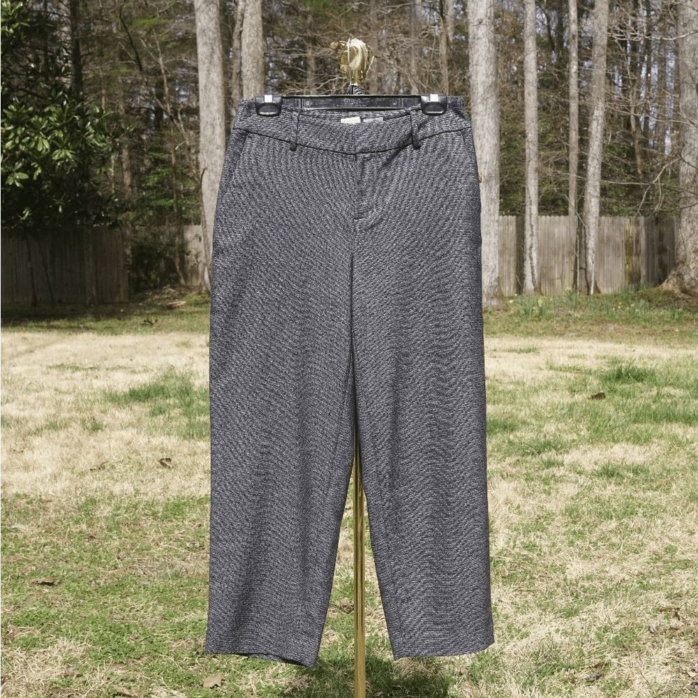 A New Day Grey Twill Wide Leg Slacks